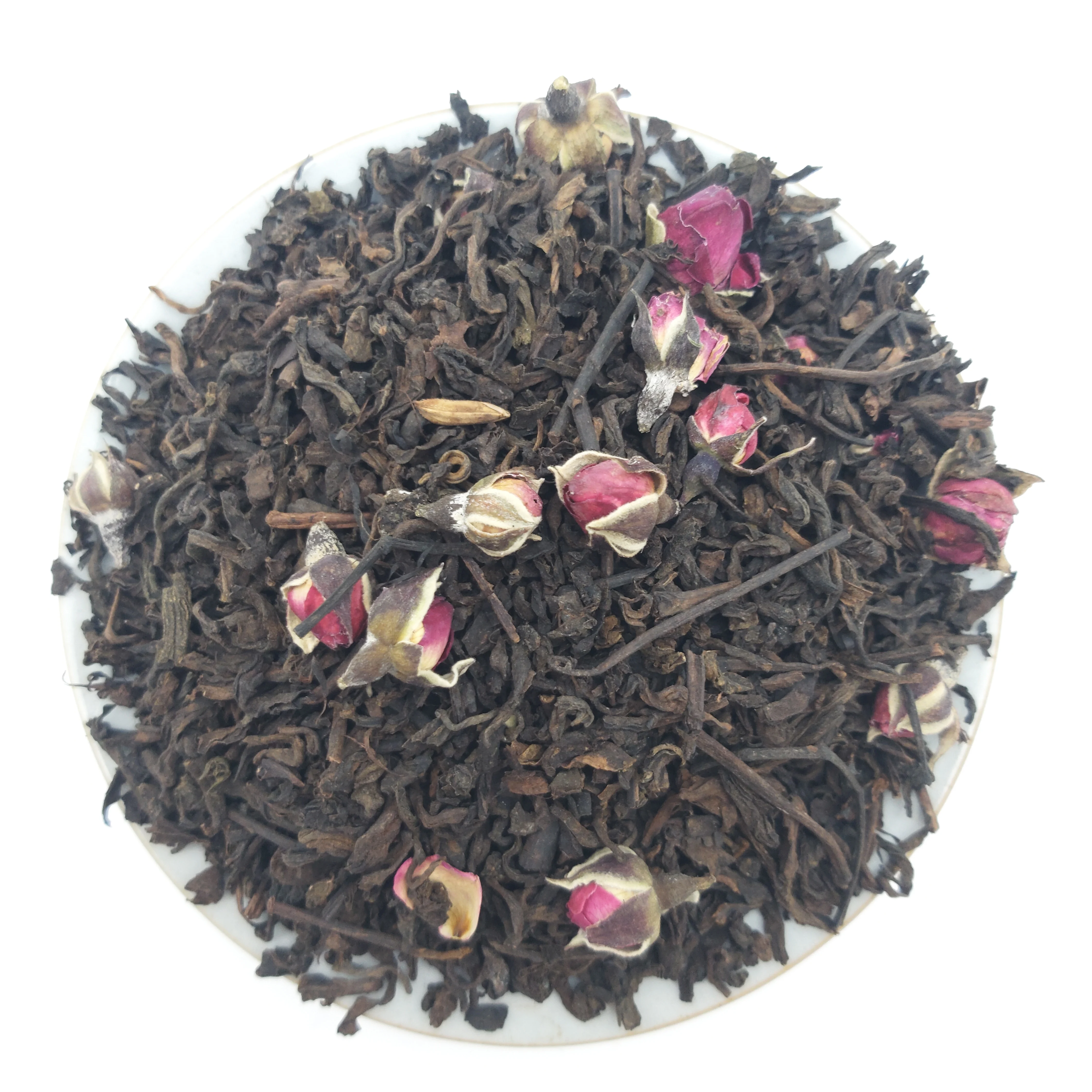 Blended Rose Black Tea Kung Fu Both Brew and Ice Germany Flower Flavor