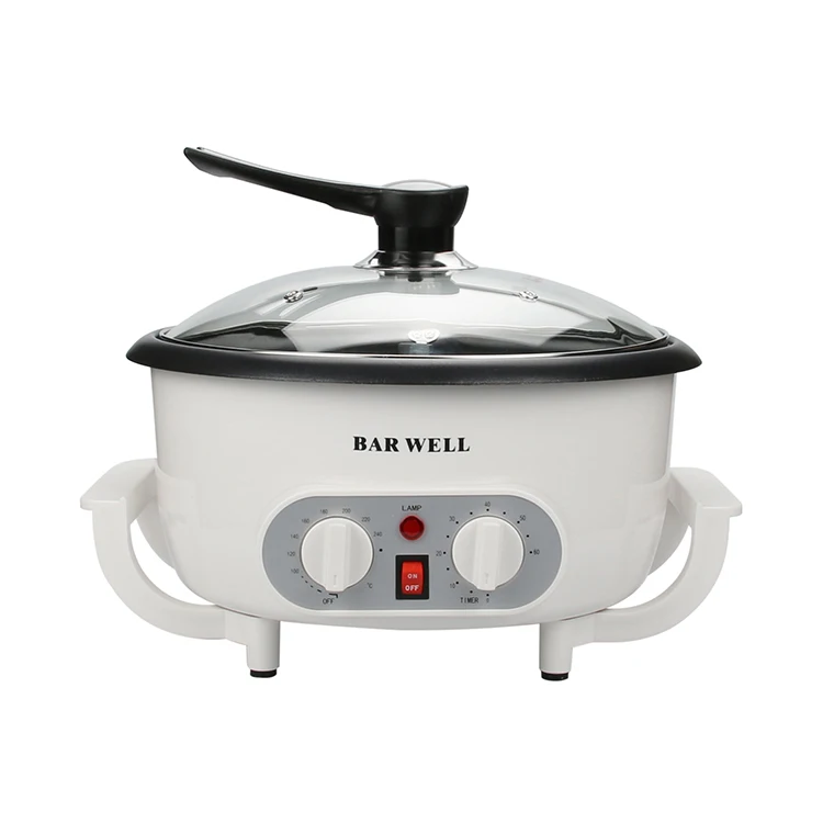 
2020 Upgrade 110V 1200W Home Use Machine With Timing Electric Coffee Bean Roasters 