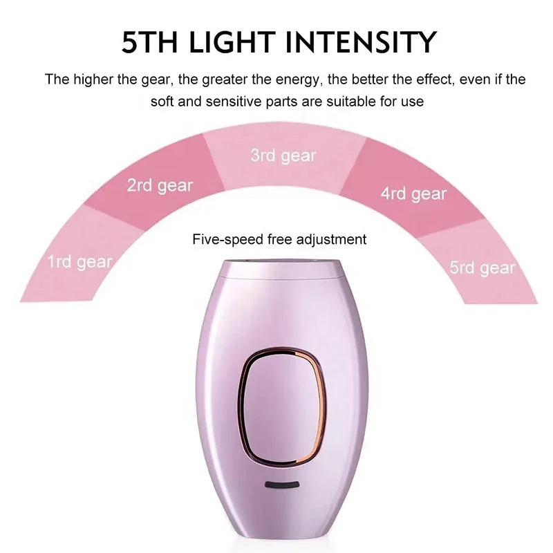 Hot Sale Cold Face Remover Epilator Depilador Painless Permanent Body Laser Electrolysis Hair Removal Machine For Women