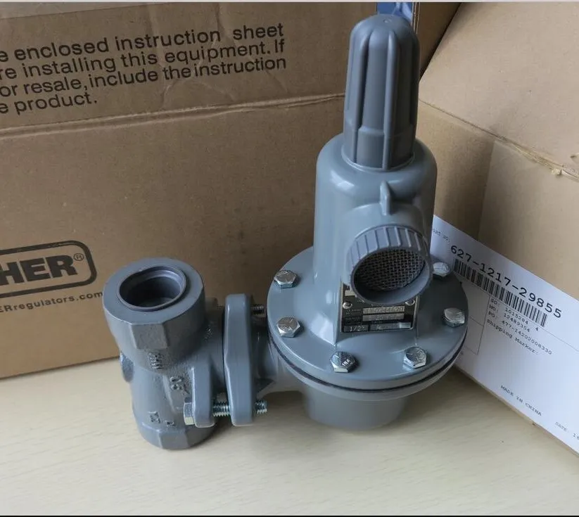 Fi-sher 627 Series Industrial Regulators for Pressure