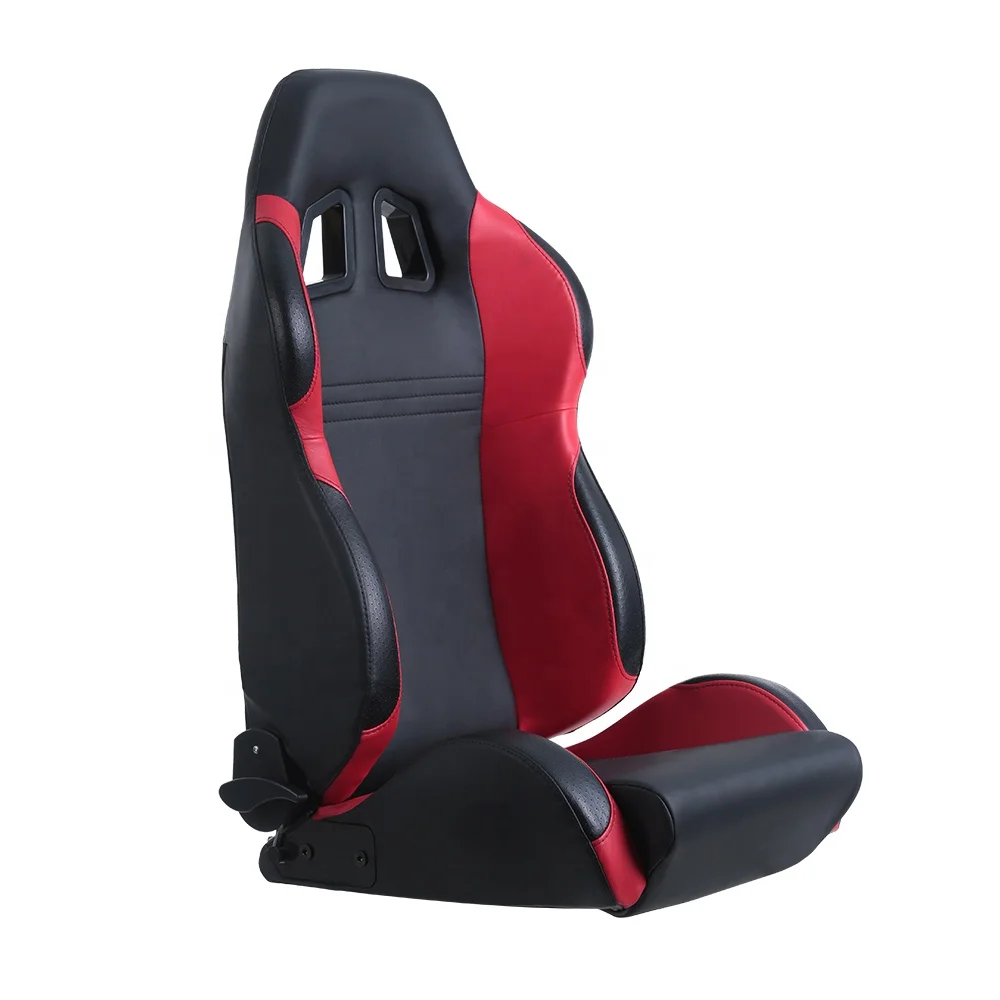 High Quality Adjustable PU Leather with Different Color Universal Automobile sport Racing Seat