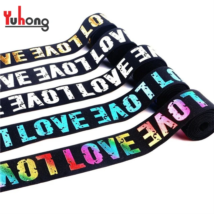 Профессиональная фабрика, оптовая продажа, индивидуальная эластичная нейлоновая тесьма, полиэфирная тесьма с покрытием