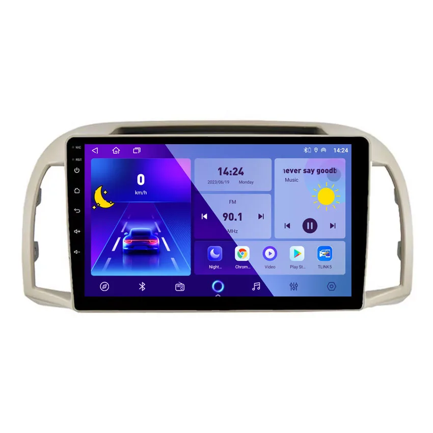 Автомобильный мультимедийный плеер DSP 4G Carplay для Nissan March K12 Micra 2002-2010 GPS навигация магнитола Автомагнитола