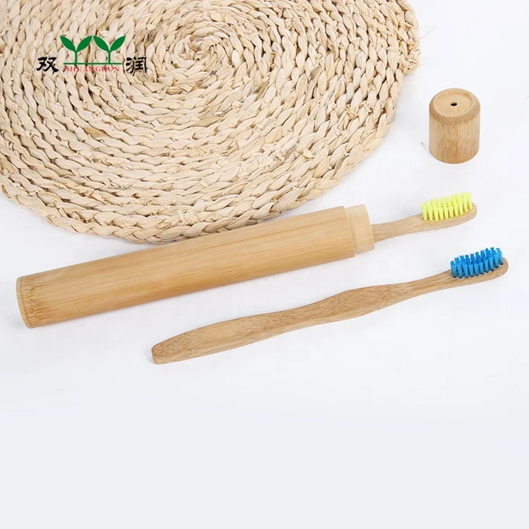 
BT-TC-001 Biodegradable Charcoal Bamboo Toothbrush 