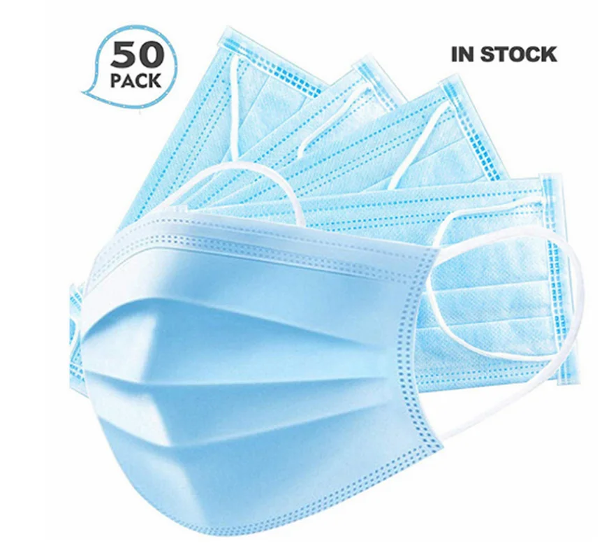Factory direct selling low-cost high-quality  Earloop disposable medical mask 3ply Facemask