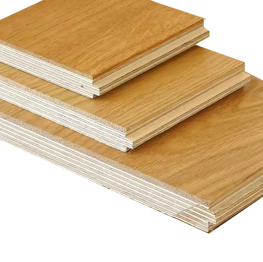 High-end Full Birch Plywood with 3mm Film Faced Solid Oak Veneer Board Furniture Floor Panels