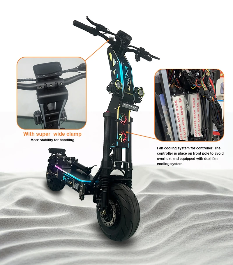 Good Selling 12000W 90-110Kms Off Road Patinetes Elctricos 72V Electric Scooter Long Range 100-300Km Folding Scooter for Adults
