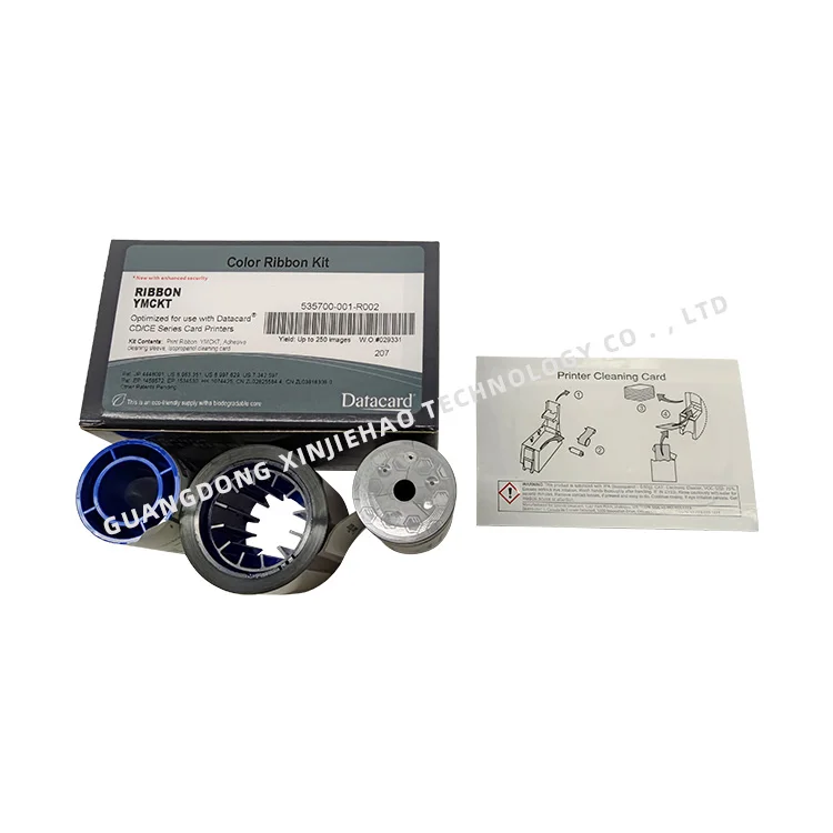 Доверить карту данных 535700-001-R002 YMCKO ленты 250 изображения для CD820 CD800