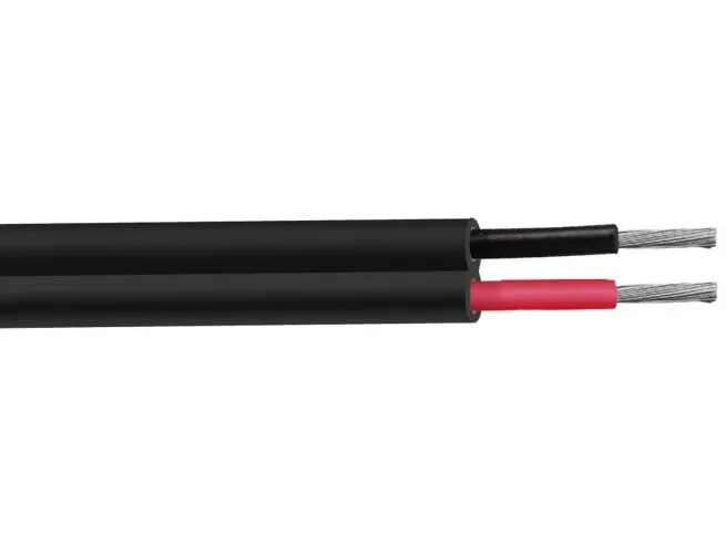 Solar PV Twin Core Cable Tinned Copper Wire 0.6/1KV For Photovoltaic Power