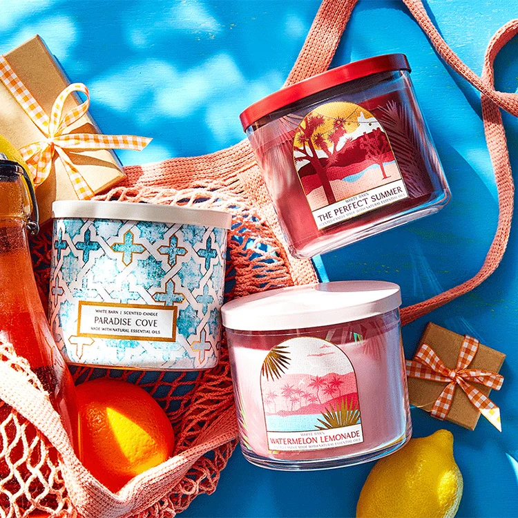 Прямая поставка с завода, Лидер продаж 2022, стеклянная банка, Ароматизированная свеча, роскошные свечи для ароматерапии от производителя