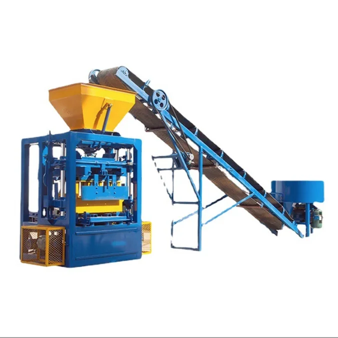 Fully automatic compressed earth blocks machines cement block making machine