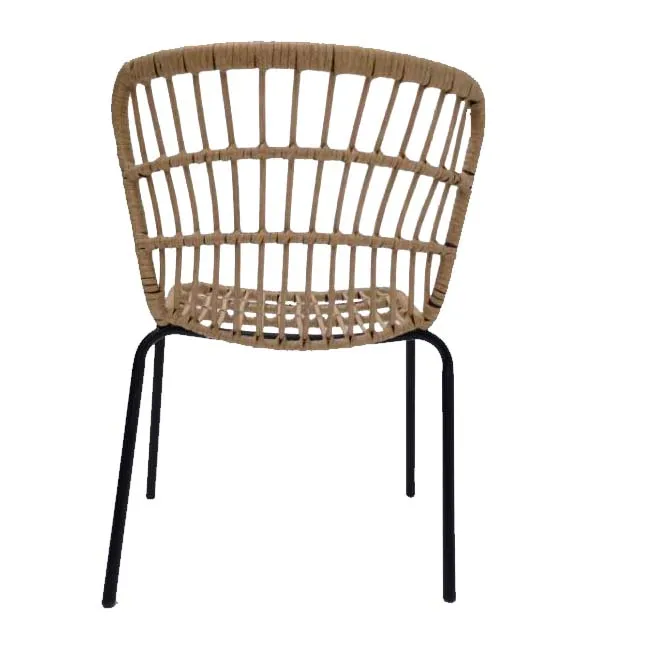 New Fashion Design Wicker Furniture Simple Rattan Cocoon Chair Bangkok Rattan Chair