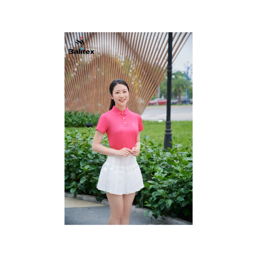 High Grade Polo Shirt Classic Design Casual Outings Sports Plastic Bag Package Made In Vietnam Factory