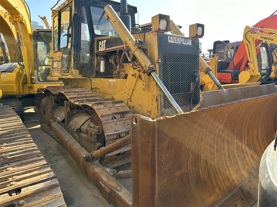 Used Caterpillar D6G Bulldozer for sale Original CAT D6D D6M Secondhand small crawler bulldozer high quality Tractor