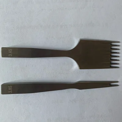 Advanced Texture Integrated Molding Six Diamond Cut Narrow Teeth European Oblique Flat French Chisel Internal Teeth Polishing