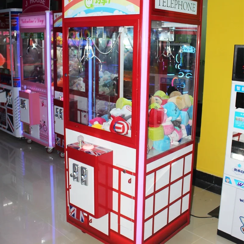  Game Center Stuffed Animals Claw Machine Arcade Lovely Grabber Plush Toy Mini Crane