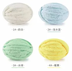 250g Polyester Bulky Crochet Blanket Hand Dyed Fluffy Super Thick Chunky Chenille Yarn