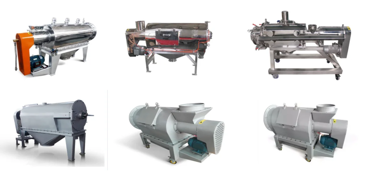 High efficiency screening machine  powder horizontal airflow centrifugal sifter machine