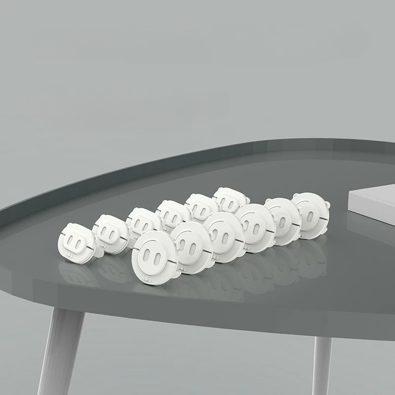 12pcs set Baby Safety Power Socket Electrical Outlet Child Guard Protection Anti Electric Shock Plugs Protector Cover Safe Lock