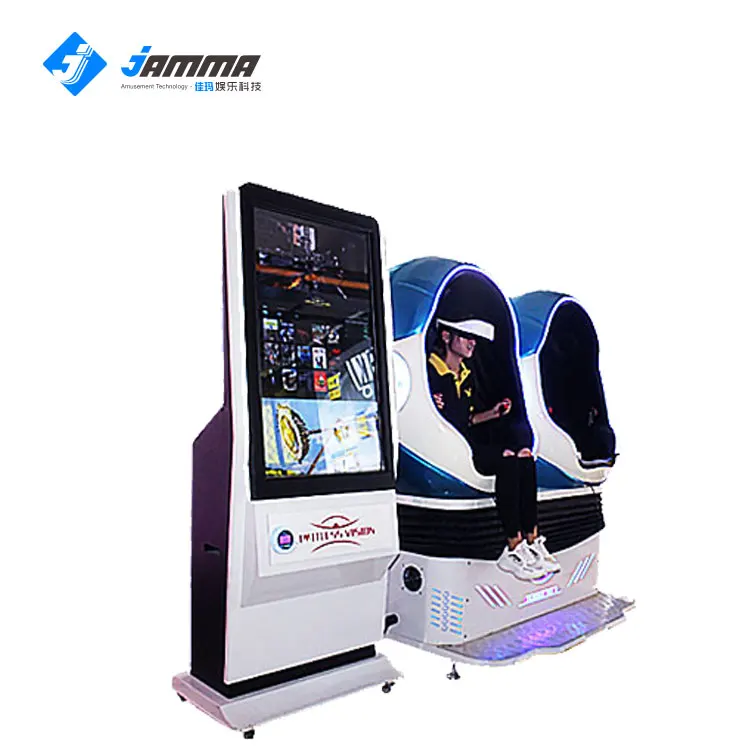 Coin-operated Game Machine Virtual Reality Mini 9D Egg Vr Cinema Simulator 9d