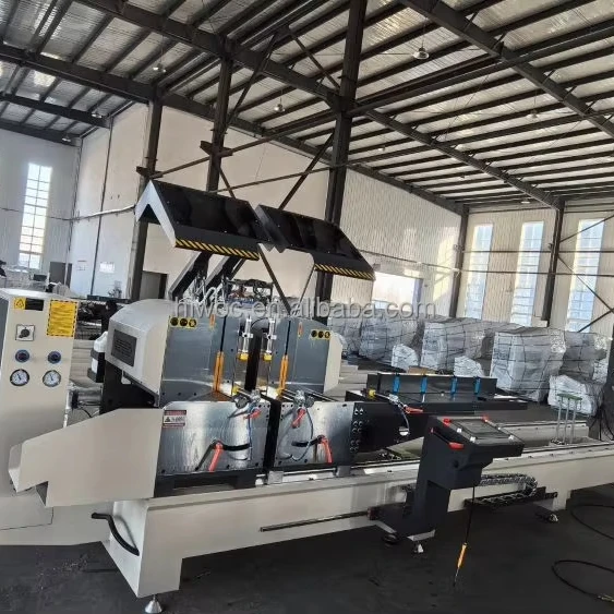 2024 new design CNC Aluminum Profile Two Side Cutting Saw Window Making Machine