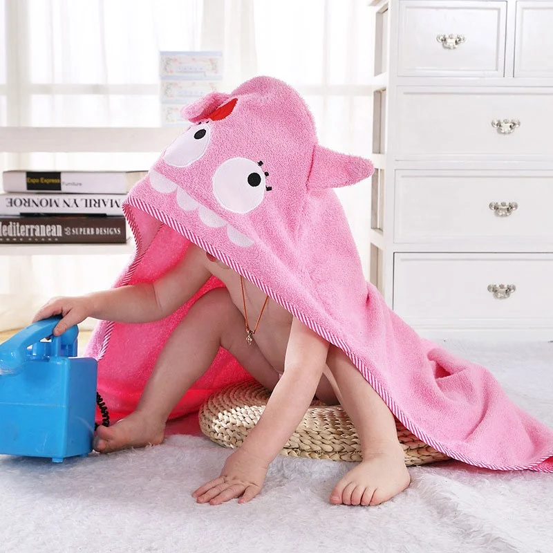 Organic Cotton Hooded Baby Towel Ultra Soft and Super Absorbent Baby Bath Towels