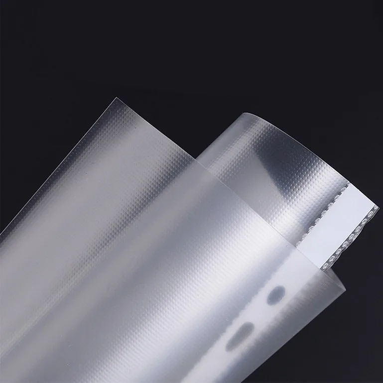 100pcs A4 Clear Plastic Punched Pockets Folders Filing Wallets Sleeves Untral Thin 11holes Loose Leaf Documents Sheet Protectors