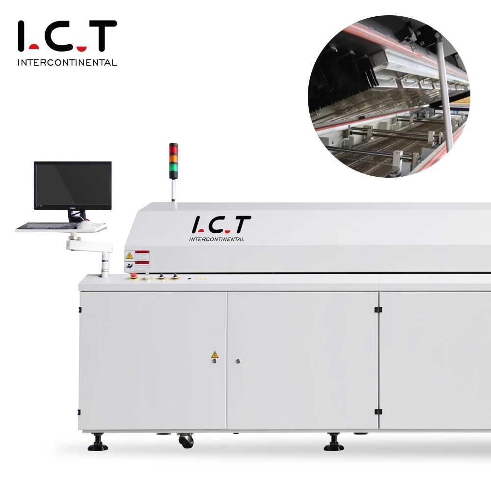 Factory Direct SMT Reflow Soldering Oven Reflow Oven Heating SMT Welding Machine Best Selling