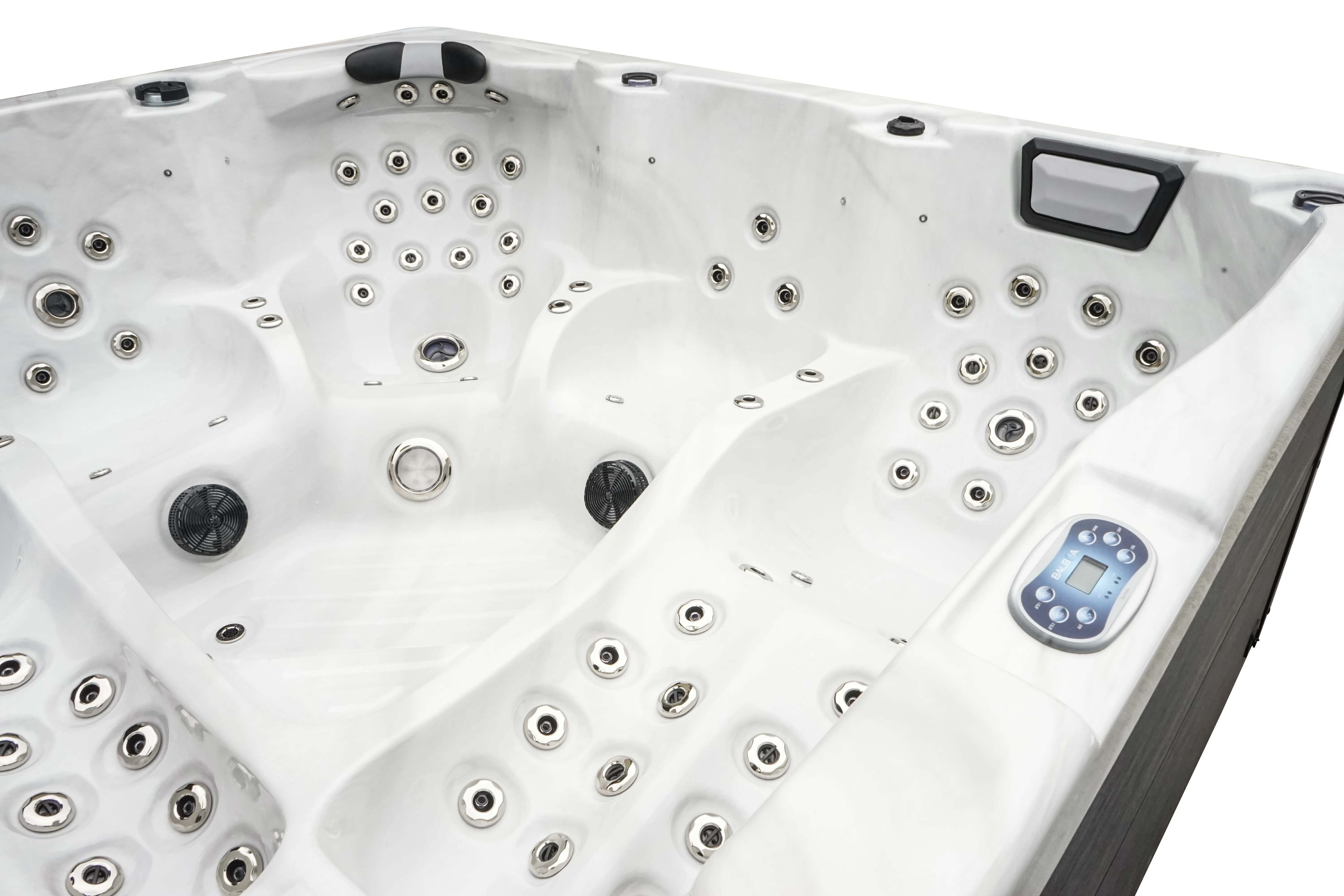 Hydrorelax новый продукт роскошная акриловая гидромассажная Ванна спа-салон на открытом воздухе с джакузи и гидромассажной ванной для вечеринки
