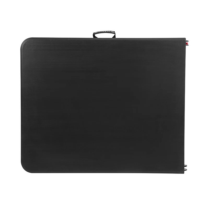 Outdoor Indoor Durable Rectangular HDPE Folding Table Portable Plastic