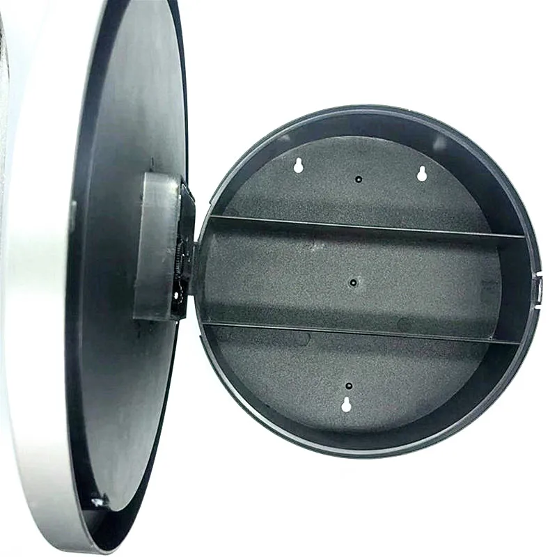 Round clock safety box safe hidden safety box clock hanging wall clock safe Stash safe box with a food grade smell proof bag