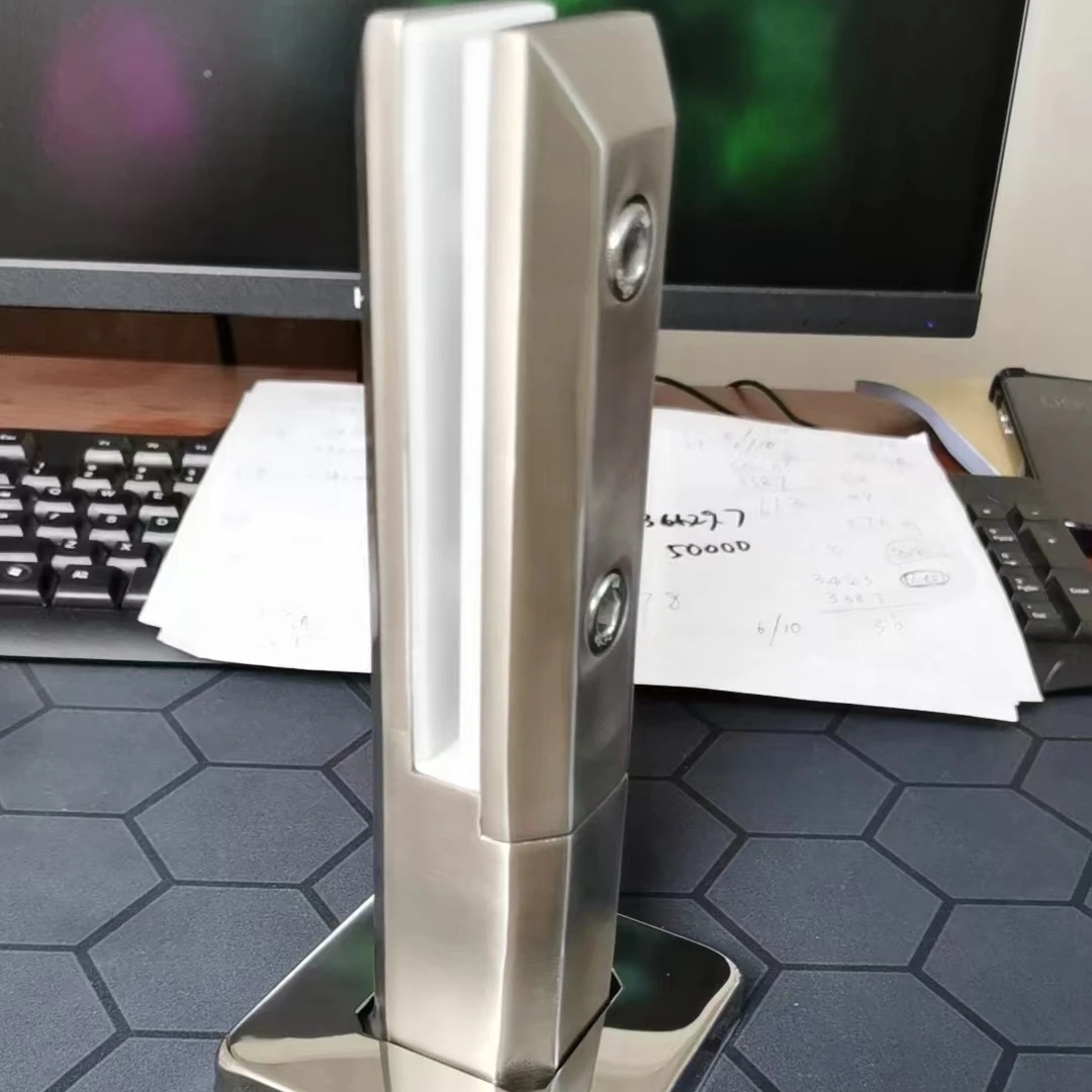 High Quality Glass Support Fence Clamp Spigot Glass Railing Stainless Steel Glass Spigot For Balustrade Railing