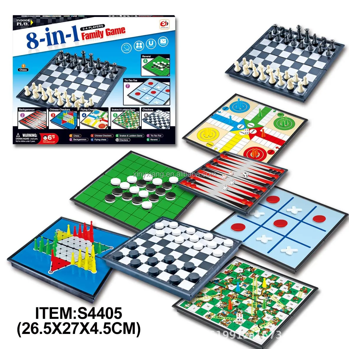 Factory Wholesale 5 in 1 Game Set Board Game, Best Board Games for Children, Portable Foldable Wooden Travel Board Game Set