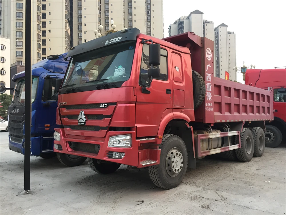 Заводская поставка грузовик tiper truck 9.8l 385hp howo самосвал euro5 грузовики