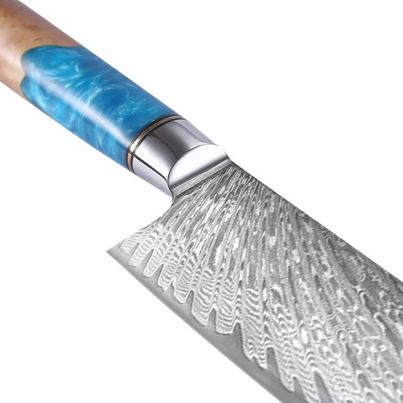 Нож Cuchillo из дамасской стали высокого качества кованый кухонный японский нож ручной работы острые режущие кухонные поварские