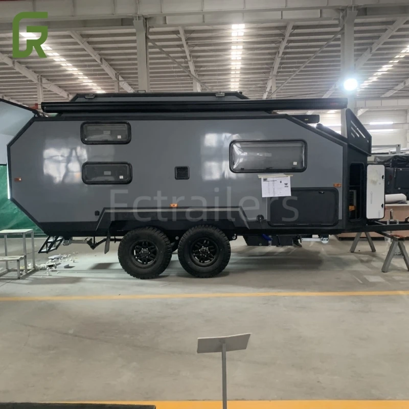 Fctrailers дорожные прицепы для внедорожников Большой Космический фургон Rvs Camper трейлер с ванной и кухней