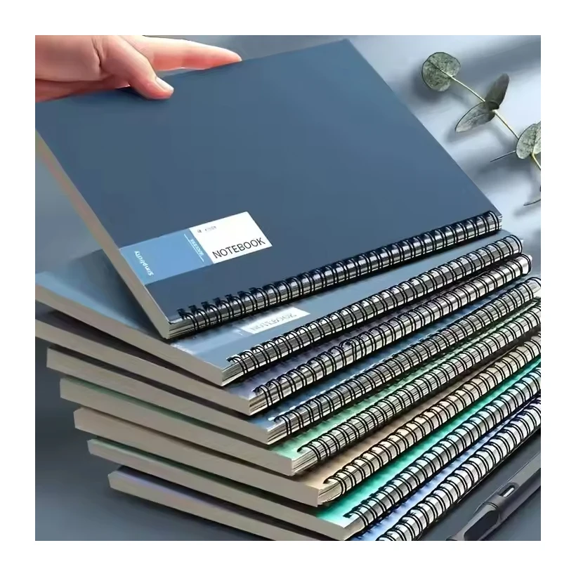 Best-Selling Promotion School Thick Custom Hardcover B5 Spiral Bound Paper Hot Sale Libretas Notebook For Student Kids Gift