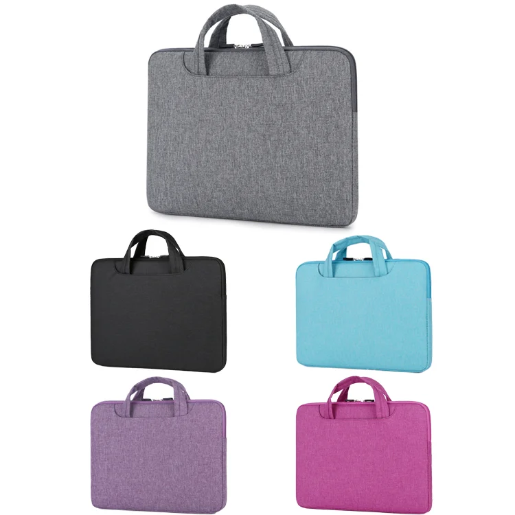 Durable laptop Waterproof bag Polyester portable Lightweight laptop bags & covers custom logo laptop bags for men women