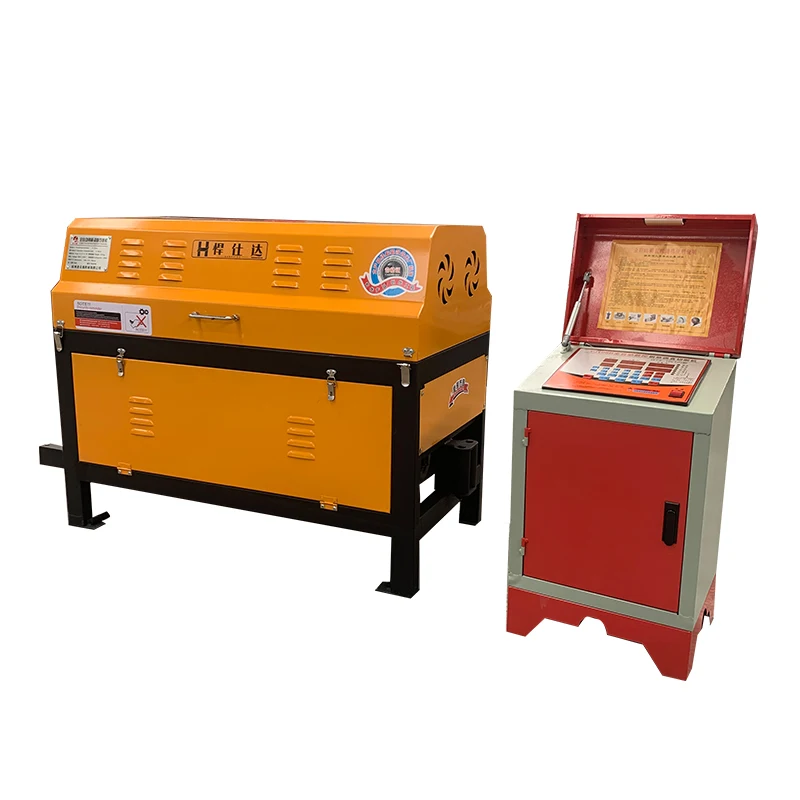 super promotions hydraulic straightener and cutter high speed straightening machine