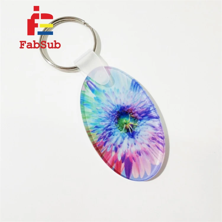 Multi Shape Acrylic Sublimation keychain Blank Key Chain Square Heart Round Bone Sublimation Keychains
