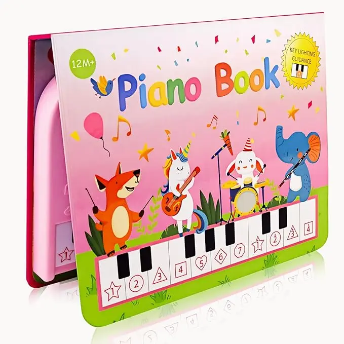 Piano Book Toddler Toys Educational Music Keyboard Piano Toys Musical Instruments Toys