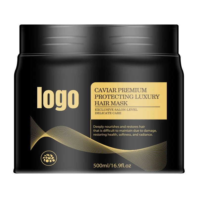 OEM Magic Hair Treatment 500ml Keratin Collagen Leave-In Hair Mask Deep Repair Nourishing Herbal Cream Moisturizing Products