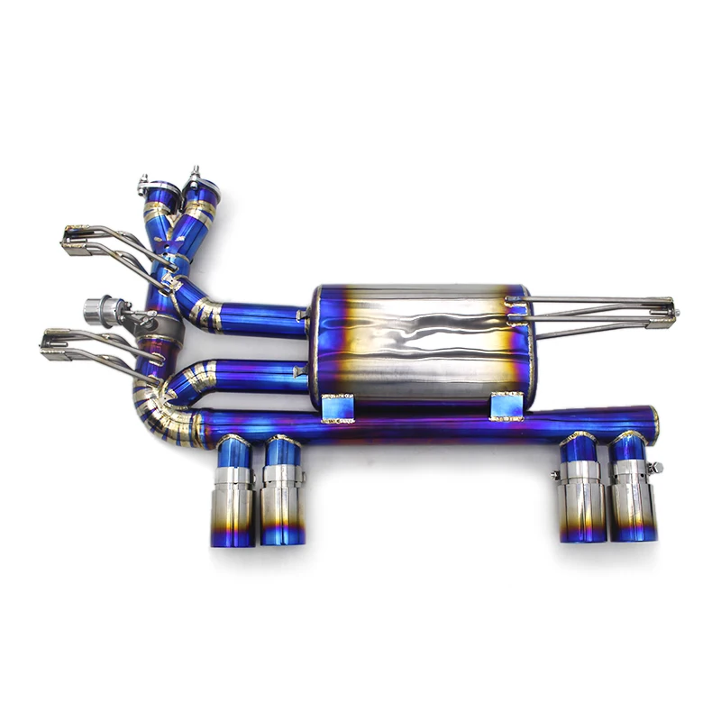 Performance Axle Back For BMW M3 E46 2004-2006 Engine Valved Muffler Catback Exhaust Sports Muffler Rear Axle Back
