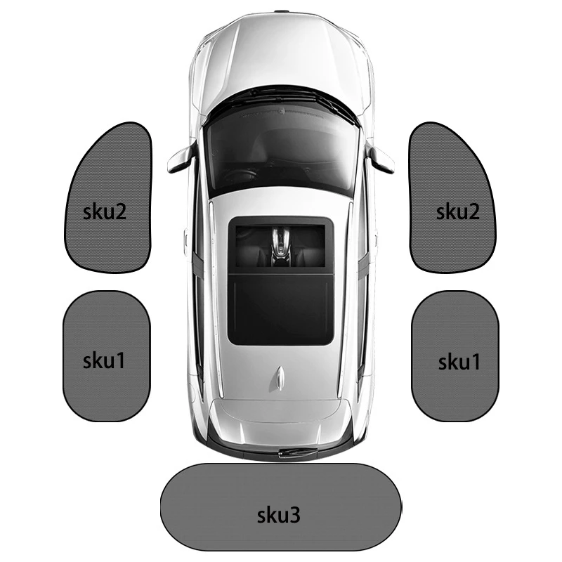 Hot Selling Foldable Nylon Mesh Sunshade Car Side Window Sunshade Polyester Mesh With UV Protect Pvc Sunshade Curtain