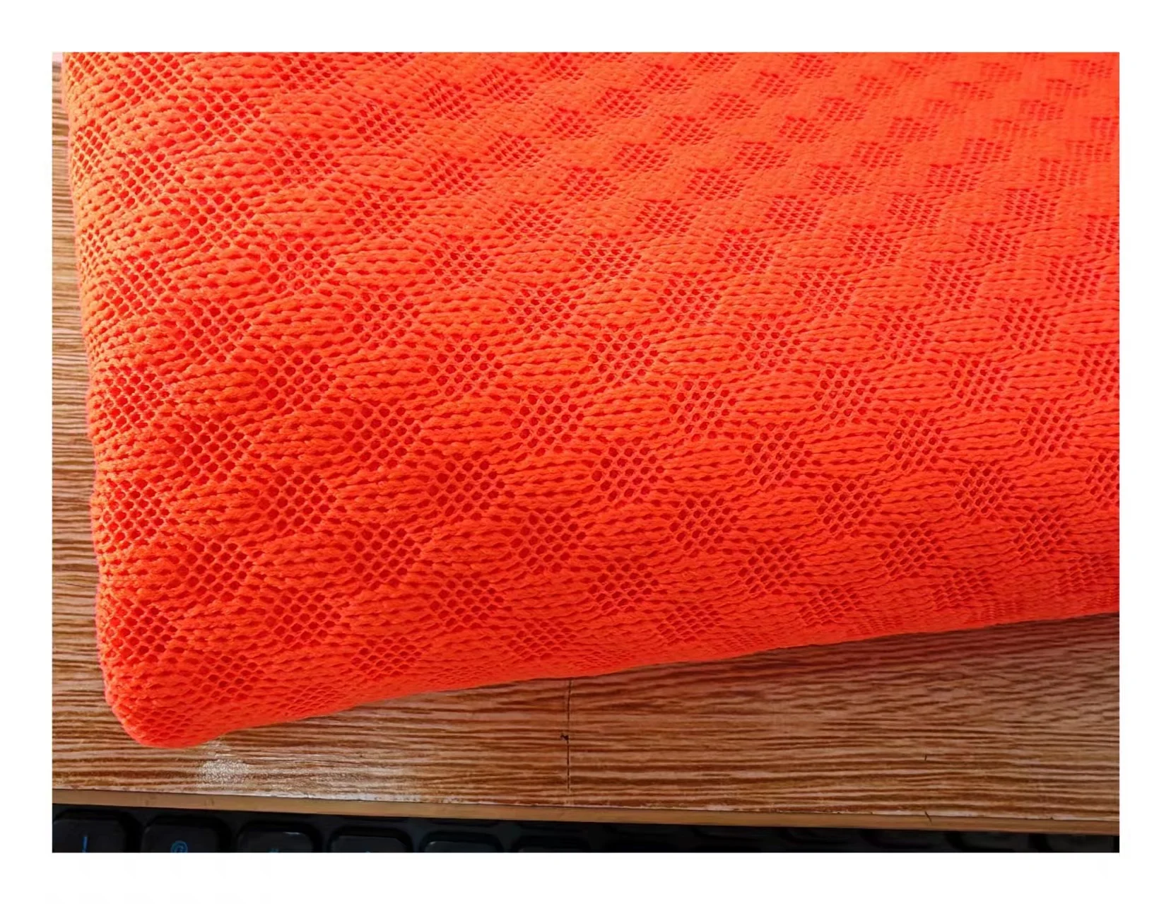 Factory Made Colourful 100% Polyester Knitted 3D Air Spacer Sandwich Mesh Fabric