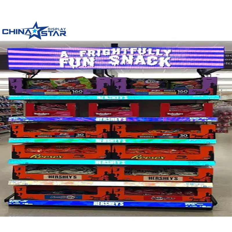 Small Pitch p1.25 p1.87 Supermarket Shelves Display LED Video Screen Shelf Ads Display Screen