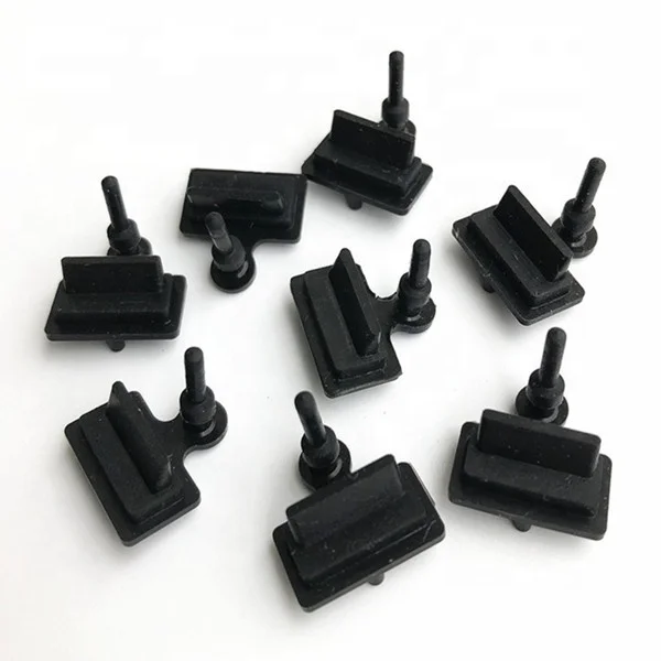 Пользовательский силиконовый Micro резиновый USB пылезащитный чехол