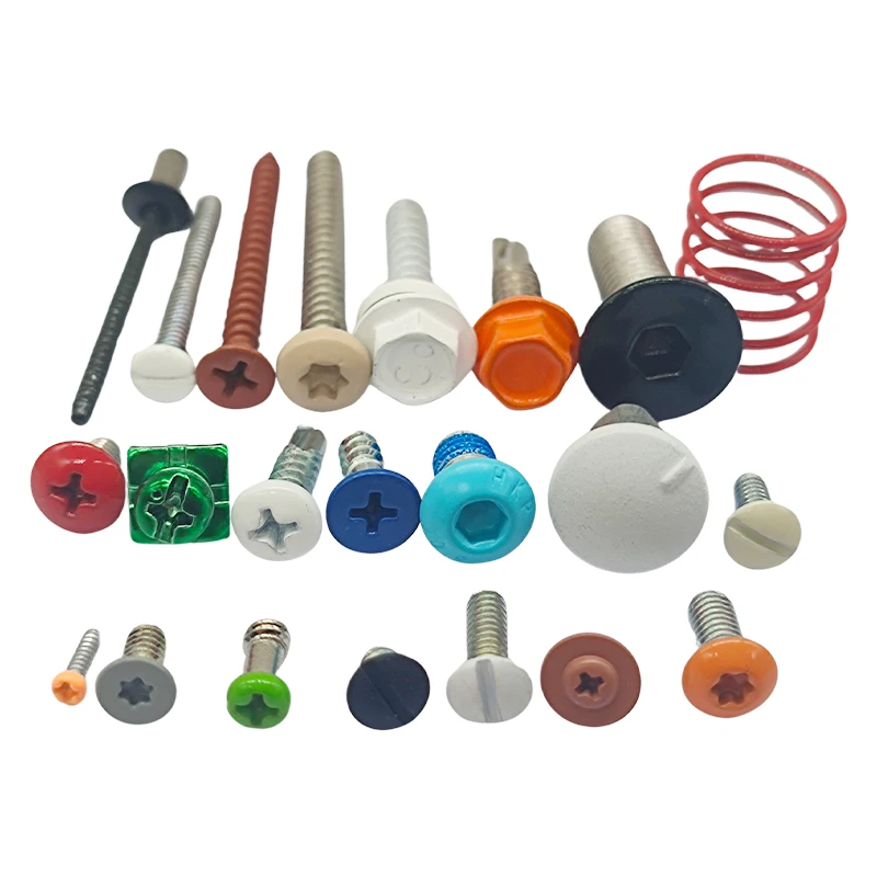Chinese Screw Manufacturers Paint screws Customized in various colors perfect matching products Color Anodized Screws