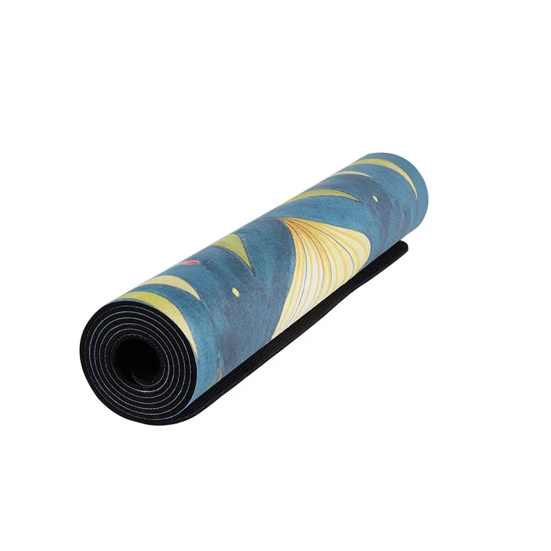 High Quality Nantong Manufacturer Wholesale fitness PVC eco friendly custom print Yoga Mat