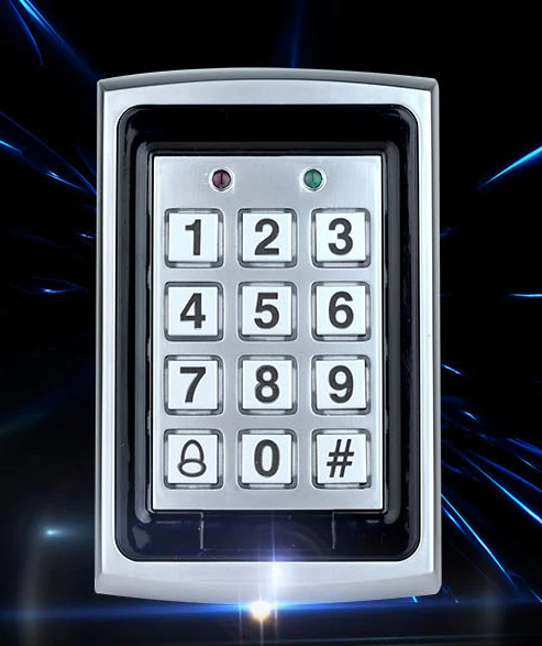 
Single door access control metal keypad access control 